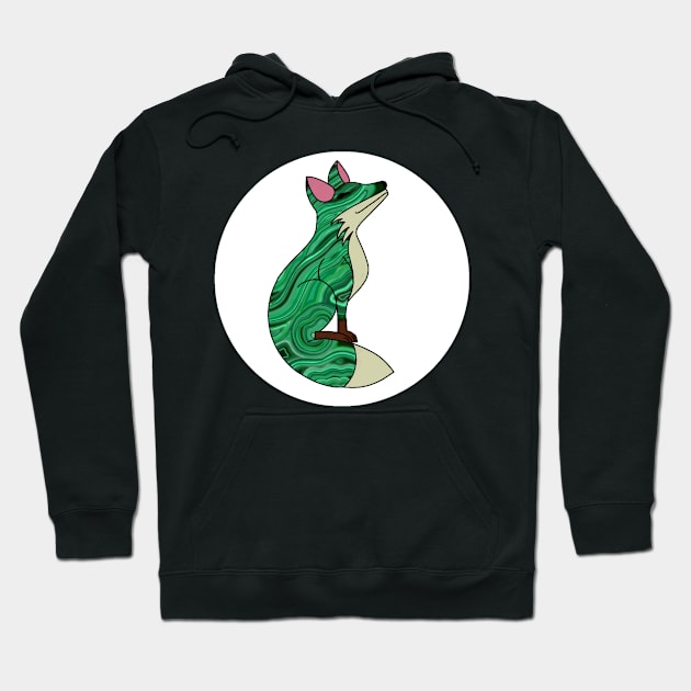 Happy Fox - Malachite Hoodie by A Rickety Ninja